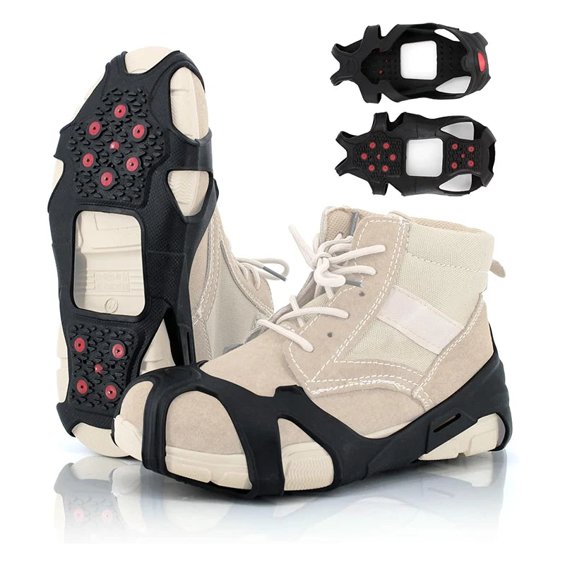 Griptik Ice Cleats – 10 Tungsten Studs (One Size)
