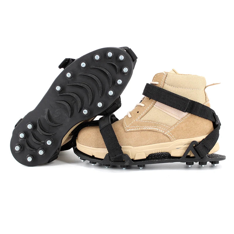 Griptik Ice Cleats – 17 Heat-Treated Steel, Adjustable (S/M/L/XL)