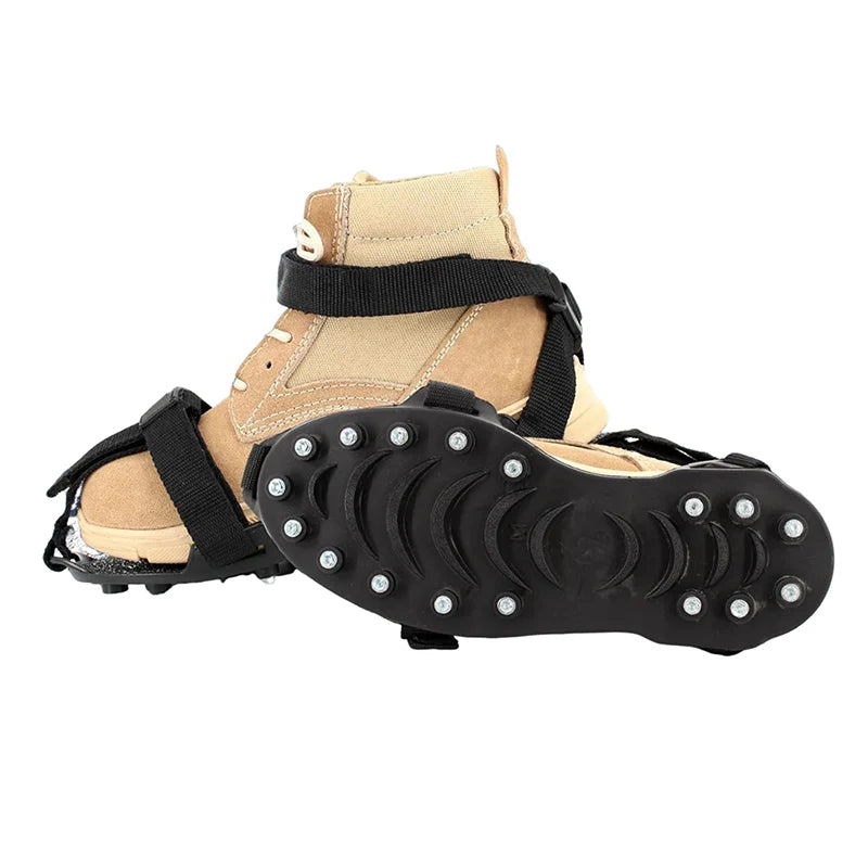 Griptik Ice Cleats – 17 Heat-Treated Steel, Adjustable (S/M/L/XL)