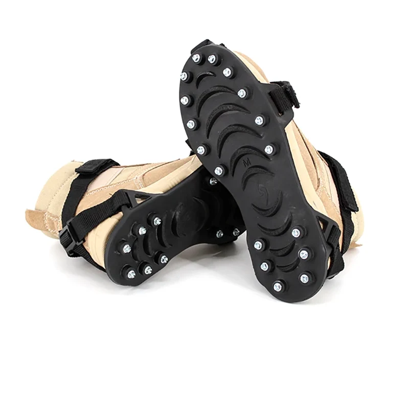 Griptik Ice Cleats – 17 Heat-Treated Steel, Adjustable (S/M/L/XL)