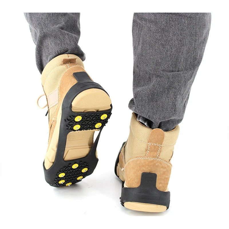 Griptik Ice Cleats – 10 Steel Studs, Non-Slip (One Size)
